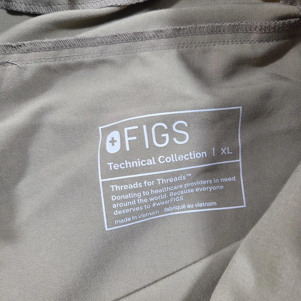 Figs Scrub Pants Men's Tan Jogger Pants Work Gear X Large Comfortable Pockets